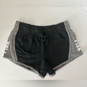 PINK Black and Gray Women's Shorts